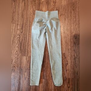 Green Booty Leggings